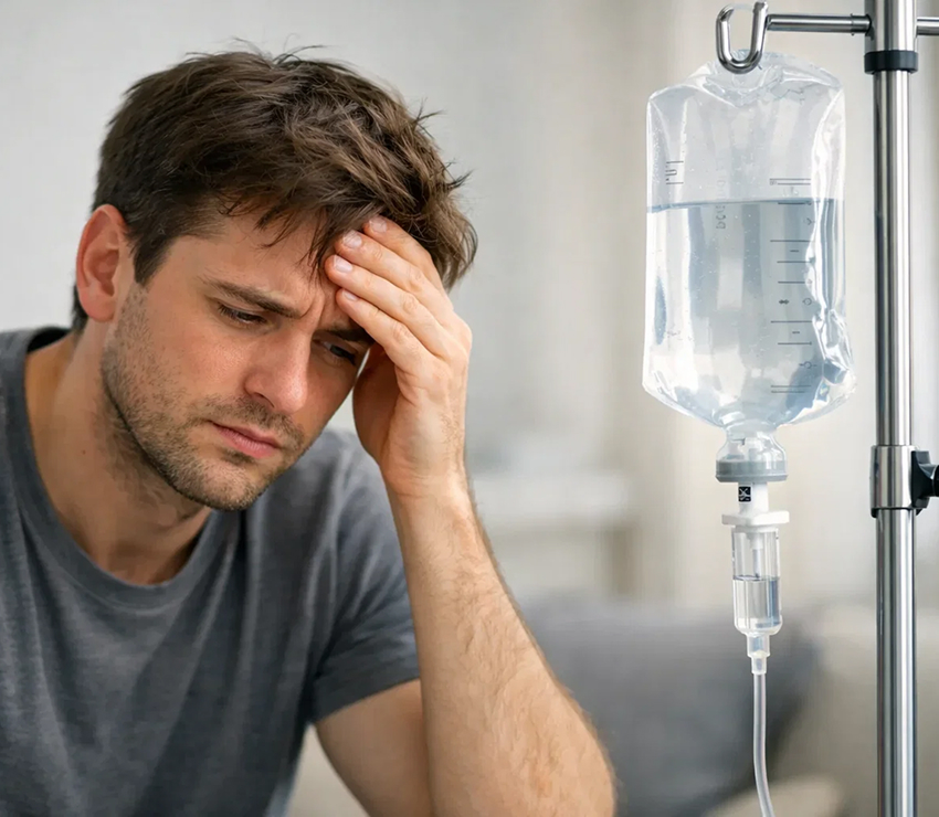 Капельница от похмелья на дому